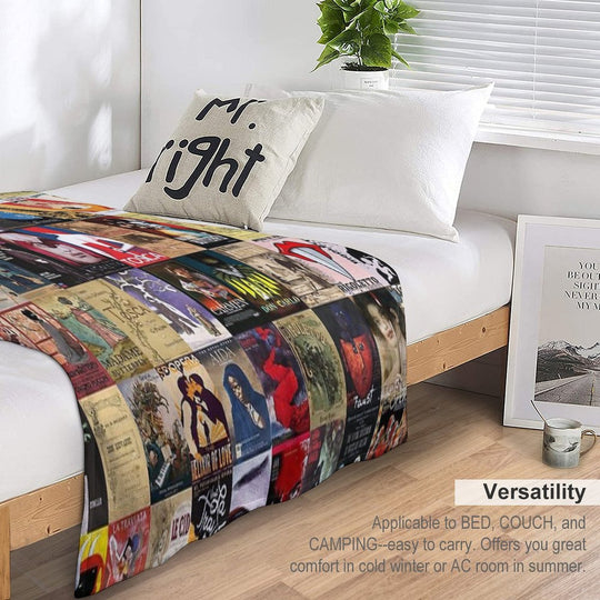 Opera Machine-washable Throw Blanket