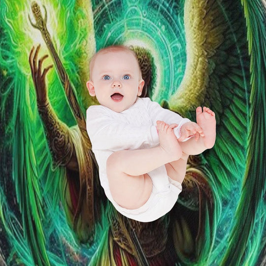 Saint Raphael Archangel -   Angel of Healing - Christmas Gift Quick-dry Throw Blanket