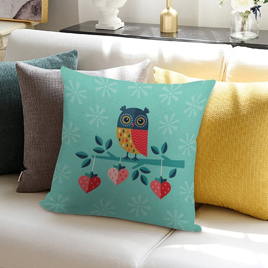 Owl Always Love You Soft Ultra-Soft Texture Throw Pillow