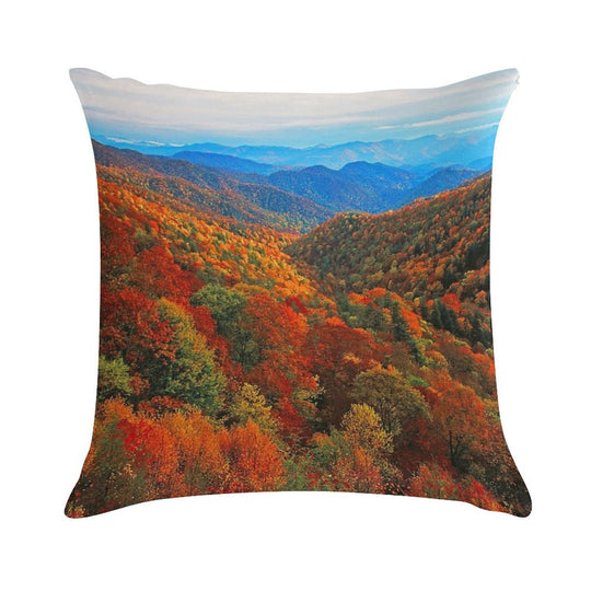 AUTUMN VALLEY Soft Skin-Friendly Throw Pillow