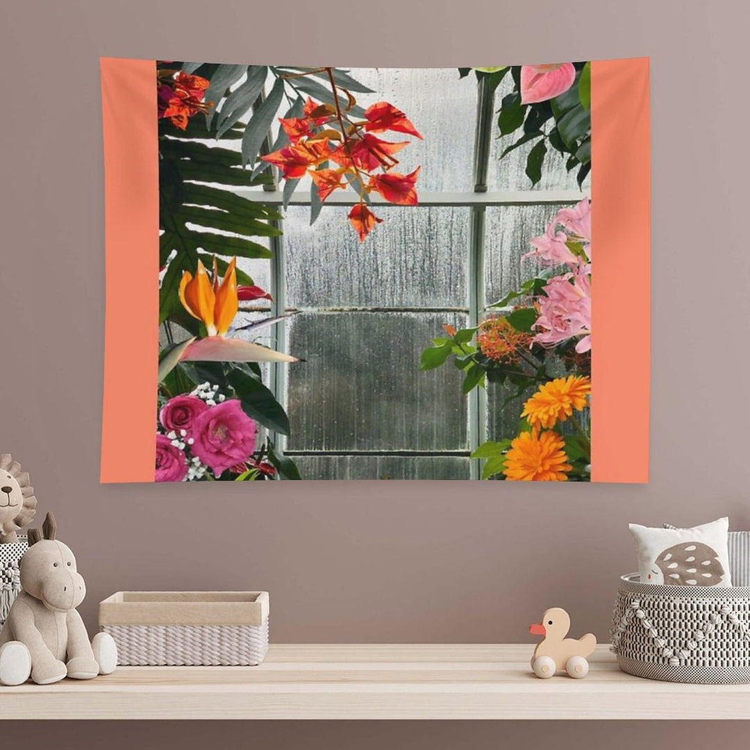 Inside The Greenhouse Tapestry