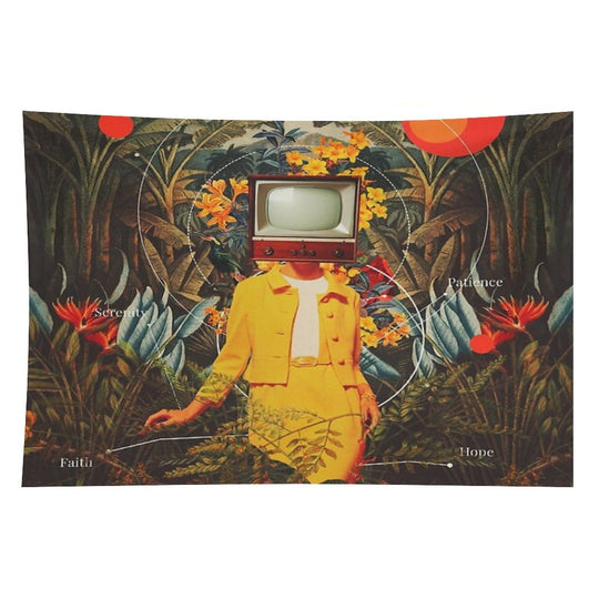 She Came from The Wilderness Tapestry