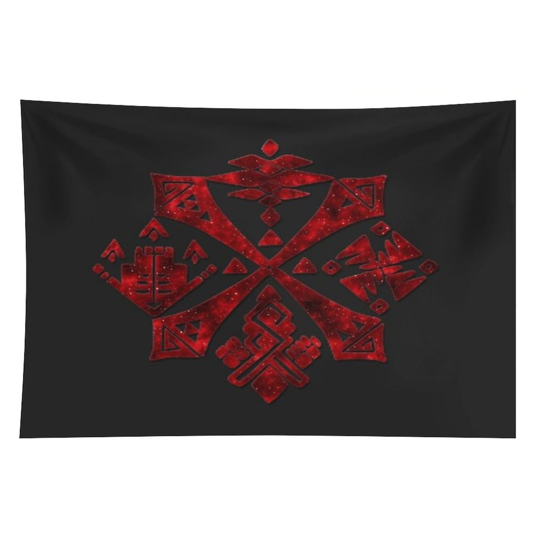 Monster Hunter - Hunter's Guild Emblem (Galaxy Design) Tapestry