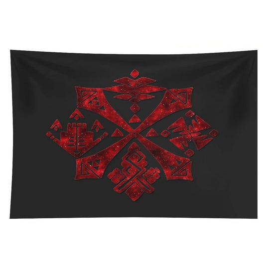 Monster Hunter - Hunter's Guild Emblem (Galaxy Design) Tapestry