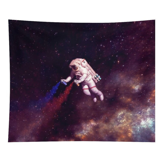Shooting Stars - The Astronaut Artist Tapestry
