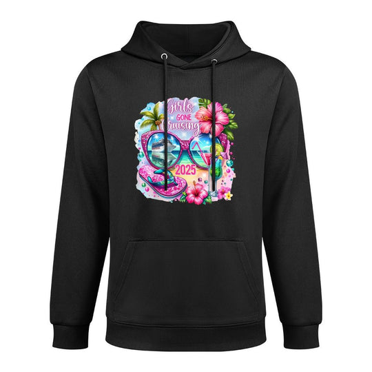 Girls Gone Cruising 2025 Vacation 2025 Tropical Girls Trip Customizable Surface Hoodie