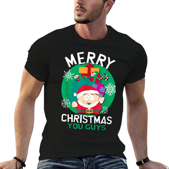 South Park Merry Christmas Cartman Funny Holiday Cartoon  Odor-resistant T-Shirt