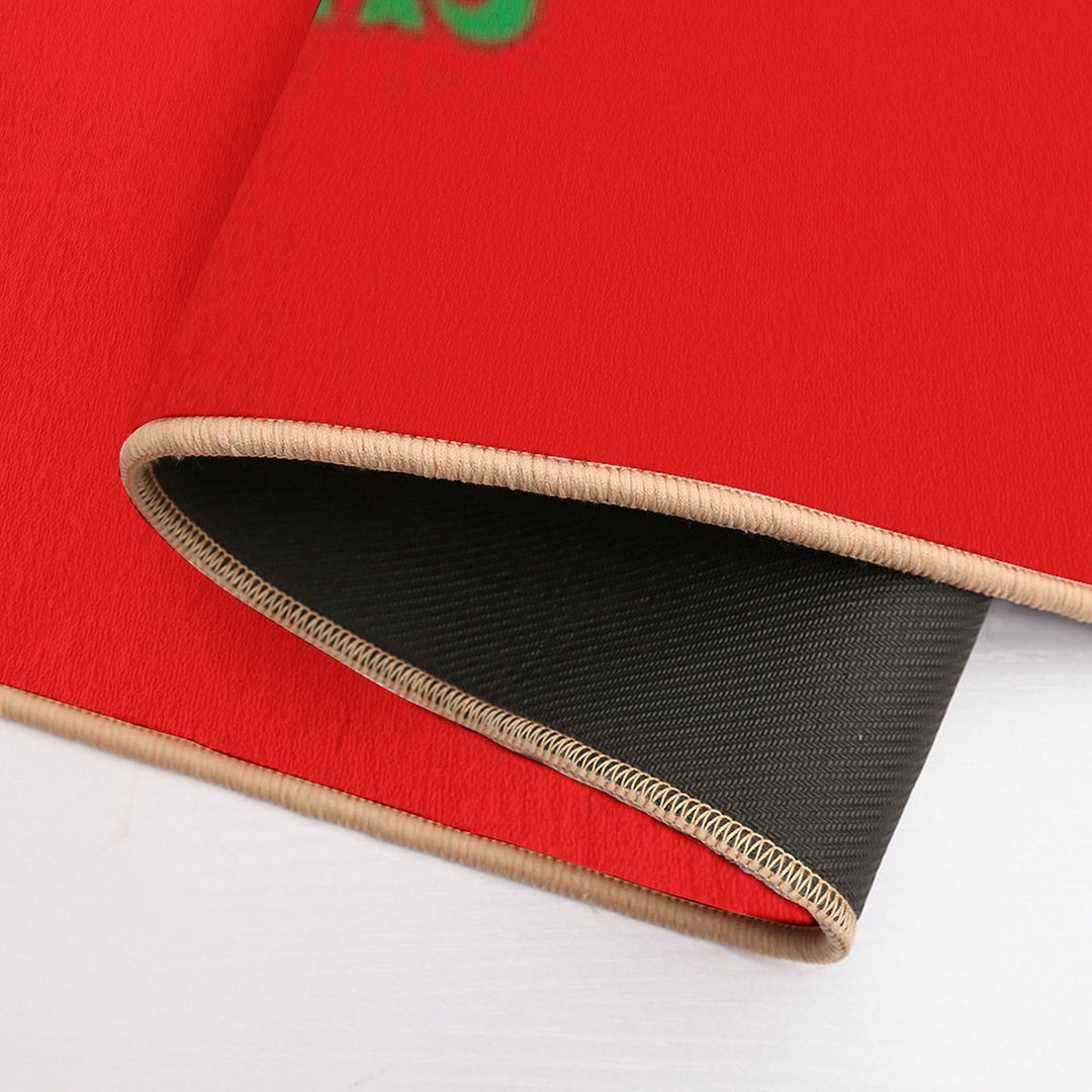 Merry Quackmas Christmas Rubber Duck Ducky  Anti-Trip Bath Mat