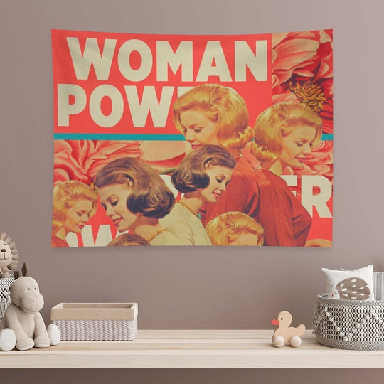 Woman Power Tapestry