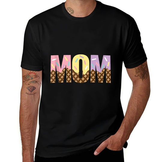 Mom Of The Sweet One Ice Cream 1st First Family Mothers Day  Breathable T-Shirt