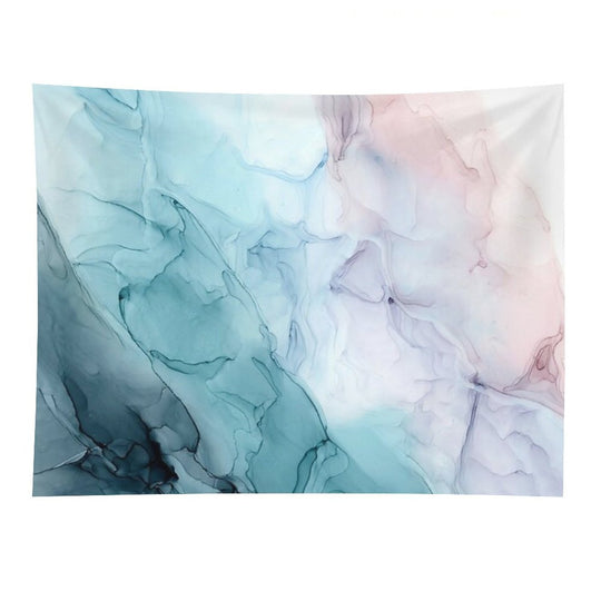 Beachy Pastel Flowing Ombre Abstract 1 Tapestry