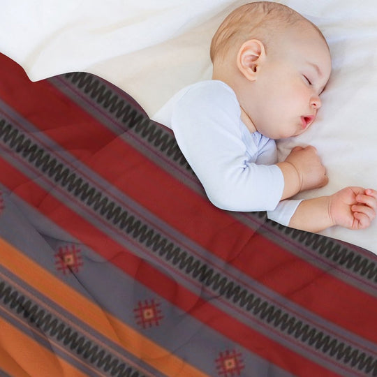 Oriental Kilim Rug 3 Wrinkle-free Throw Blanket