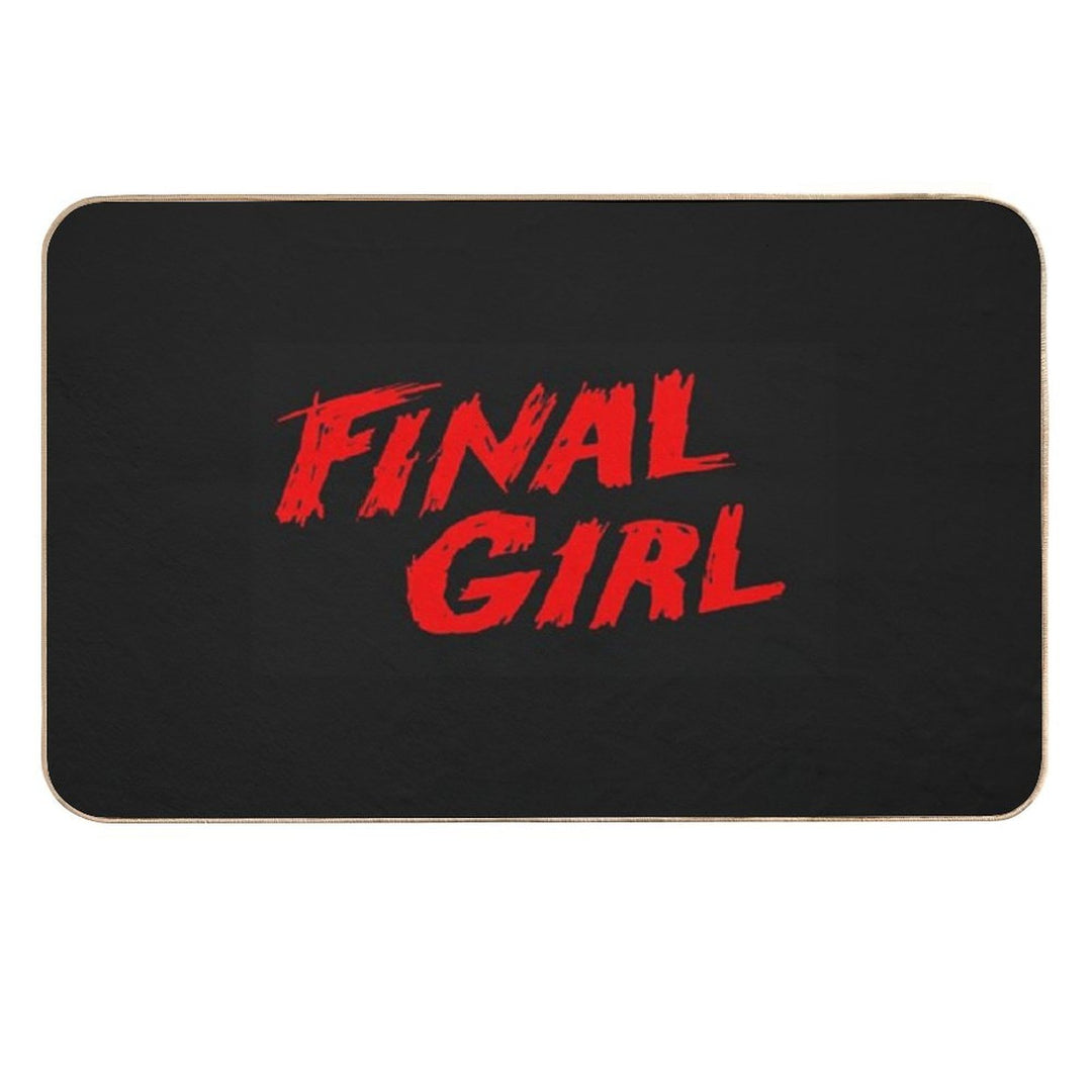 Final Girl Wines Logo  Stain-Proof Bath Mat