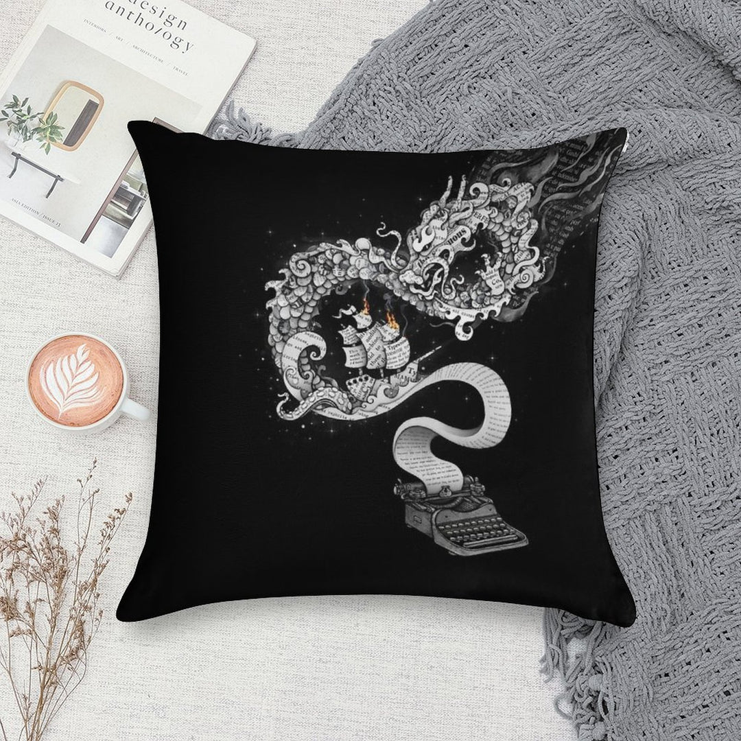 Unleashed Imagination Soft High-Density Material Throw Pillow