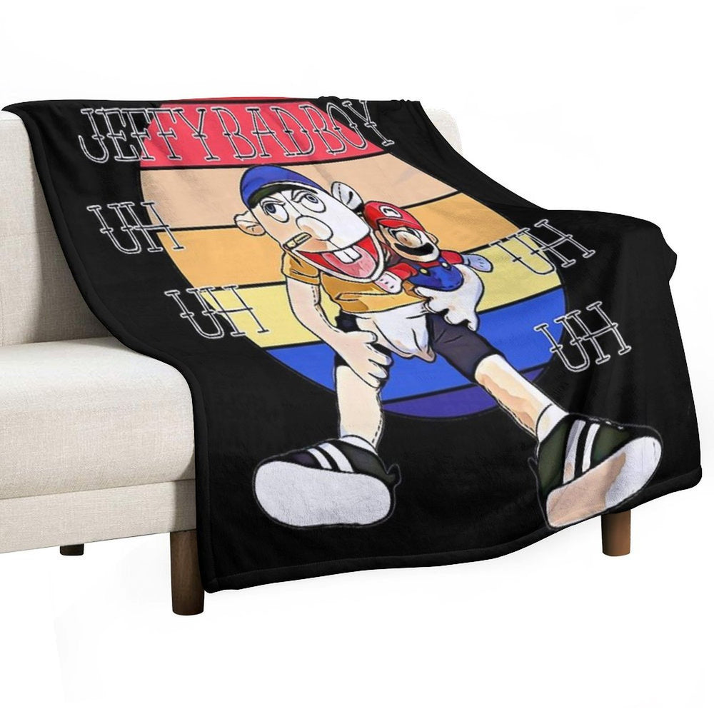 JEFFY Sml Hot Selling! All-season Throw Blanket