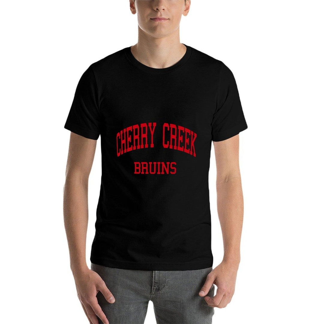 Cherry Creek High School HS Greenwood Village CO Retro Sport  Trendy Pattern T-Shirt