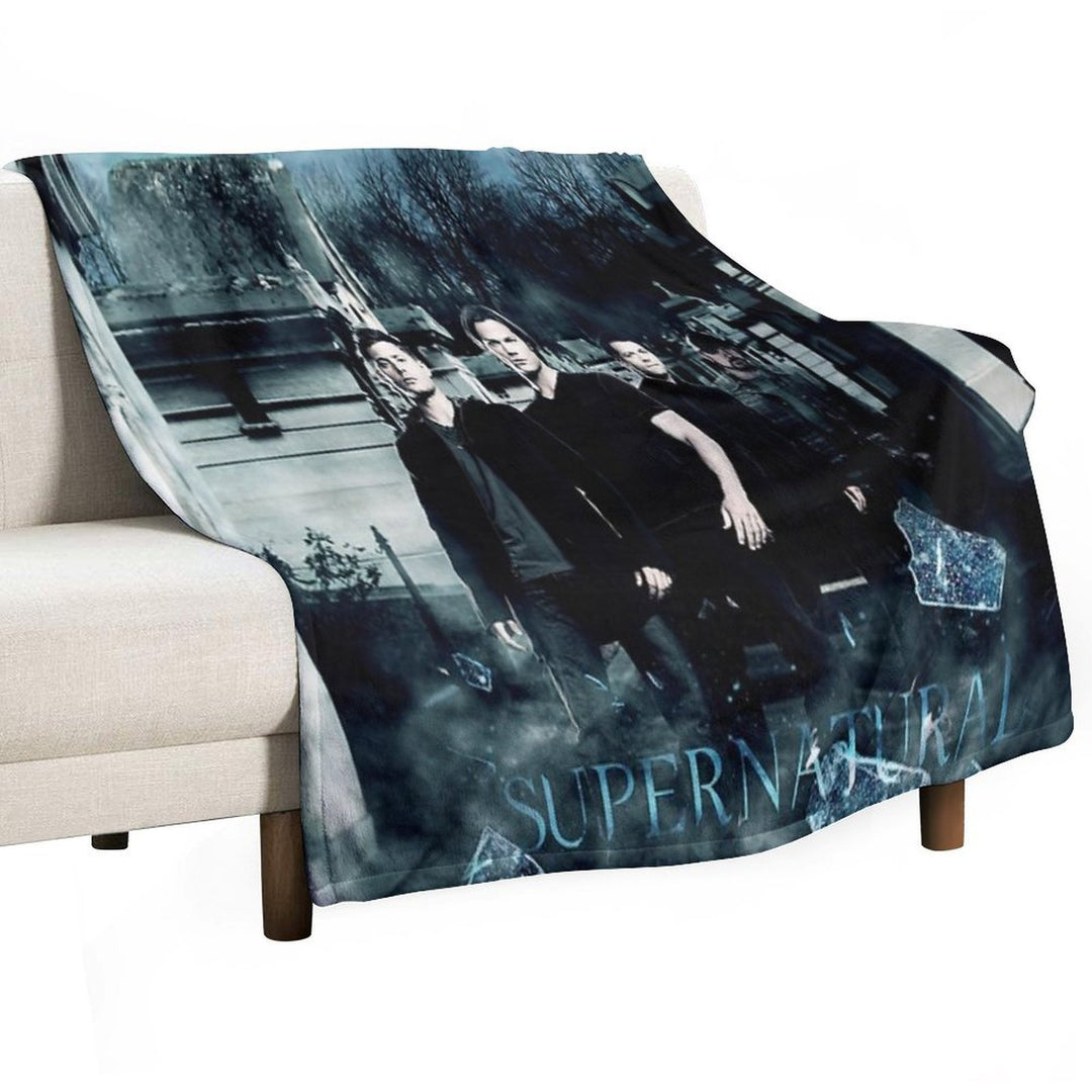Supernatural Shrink-resistant Throw Blanket