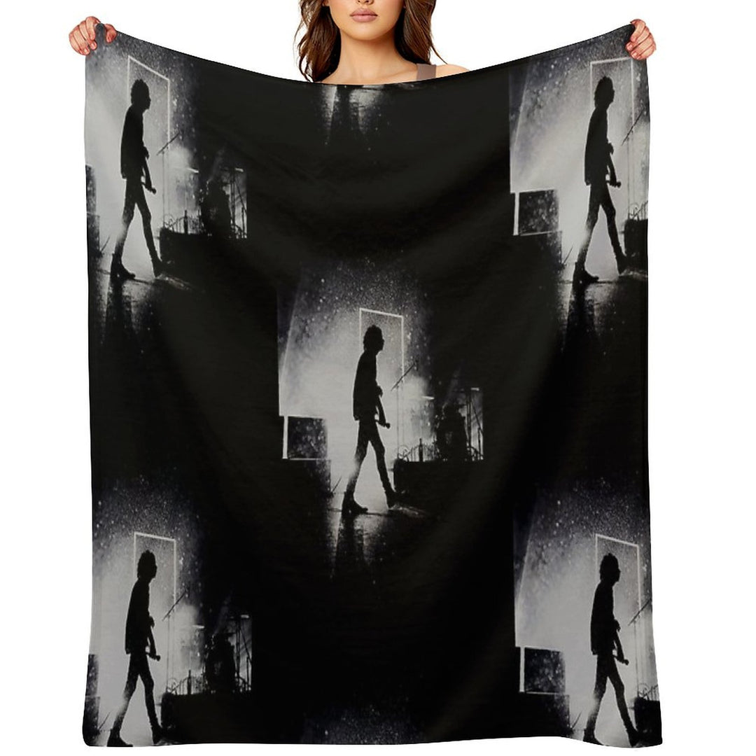 The 1975 Band Travel-friendly Throw Blanket