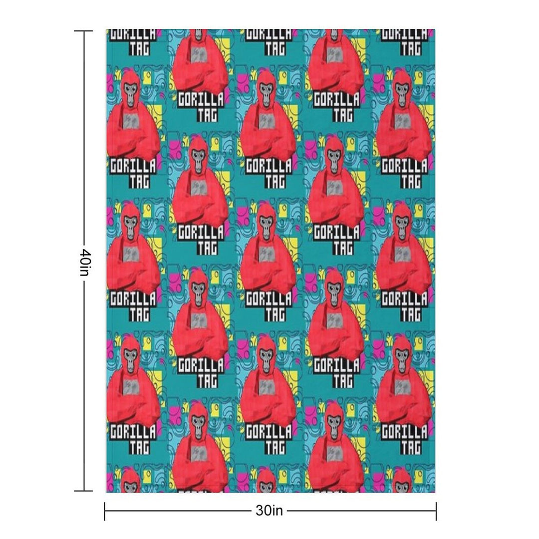 Gorilla Tag Cools Red 4 Comfort Throw Blanket