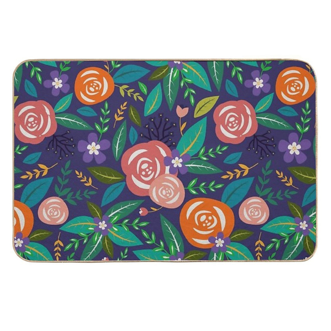 Exotique  Fade-Resistant Bath Mat