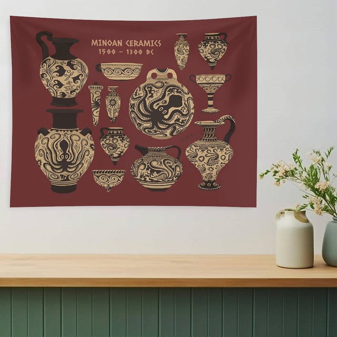 Late Minoan Ceramics Tapestry