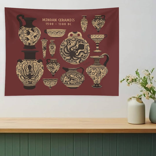 Late Minoan Ceramics Tapestry