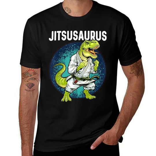 Jitsusaurus Funny Jiu-Jitsu Brazillian Ju Jitsu Bjj Boys Kid  Affordable Price T-Shirt