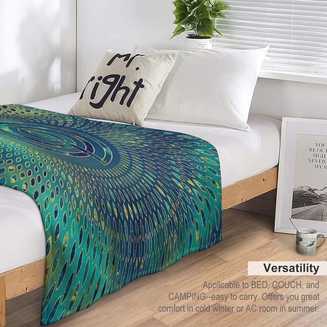 Reiki Cho Ku Rei - Gemstone And Gold Velvety-soft Throw Blanket