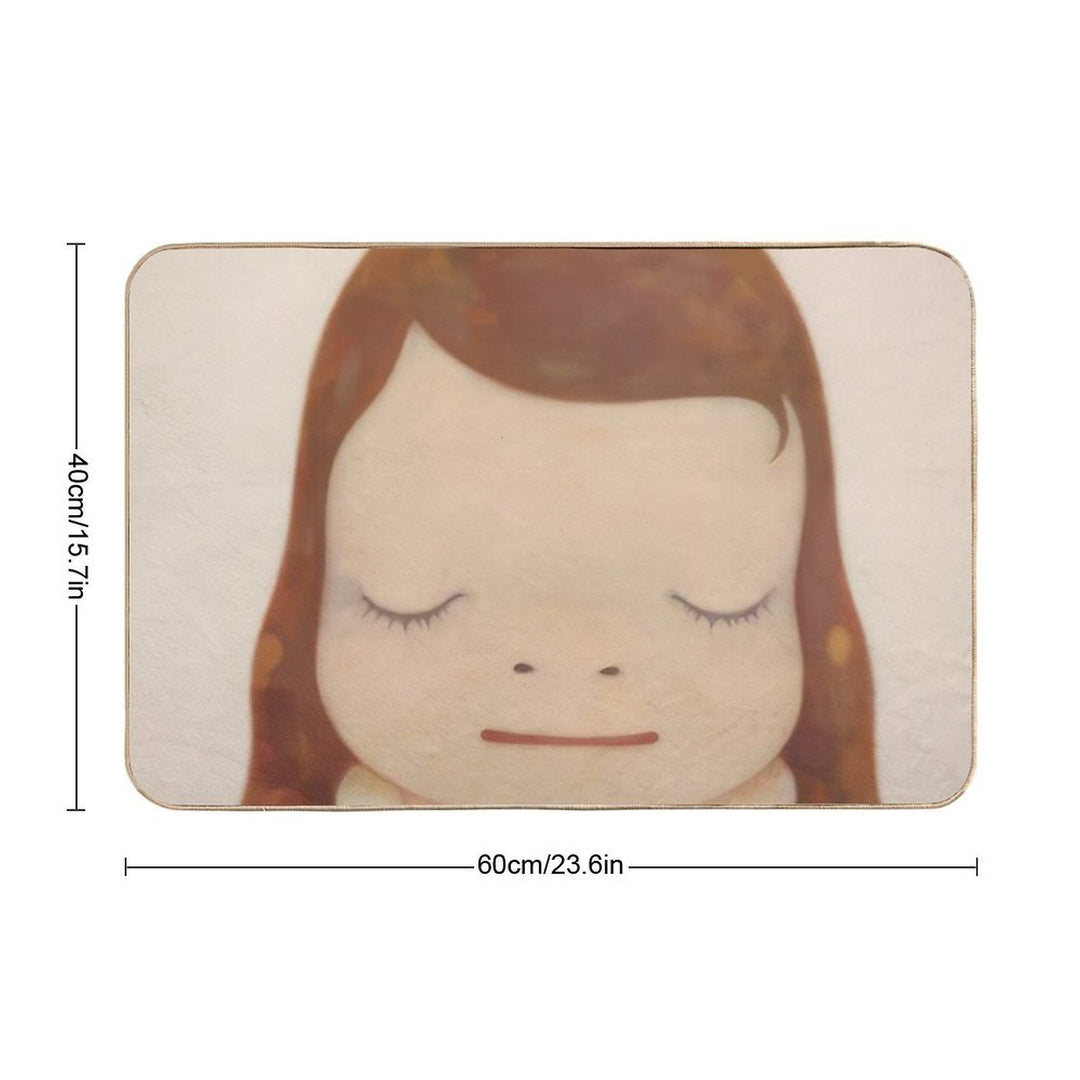 Yoshitomo Nara  Slip-Resistant Bath Mat