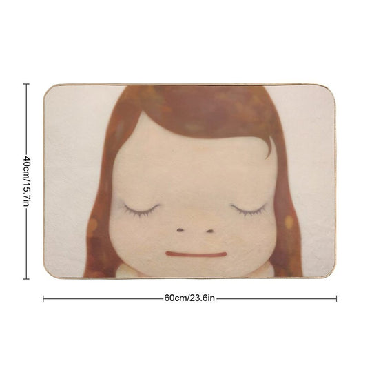 Yoshitomo Nara  Slip-Resistant Bath Mat