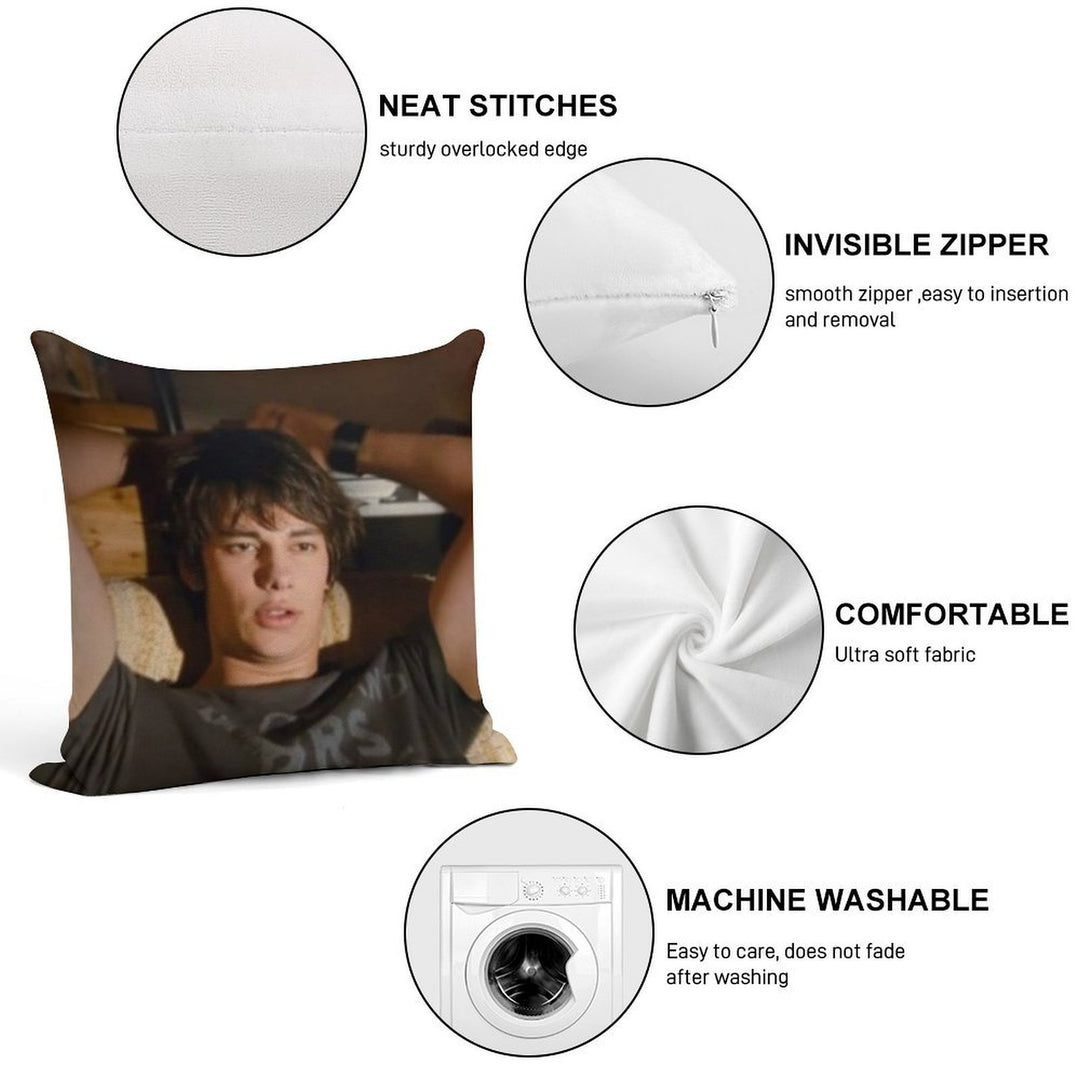 Rodrick. Soft Skin-Friendly Throw Pillow