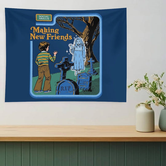 Making New Friends Tapestry