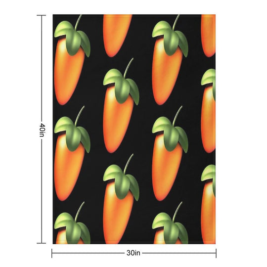 Fl Studio Logo Sticker All-season Throw Blanket
