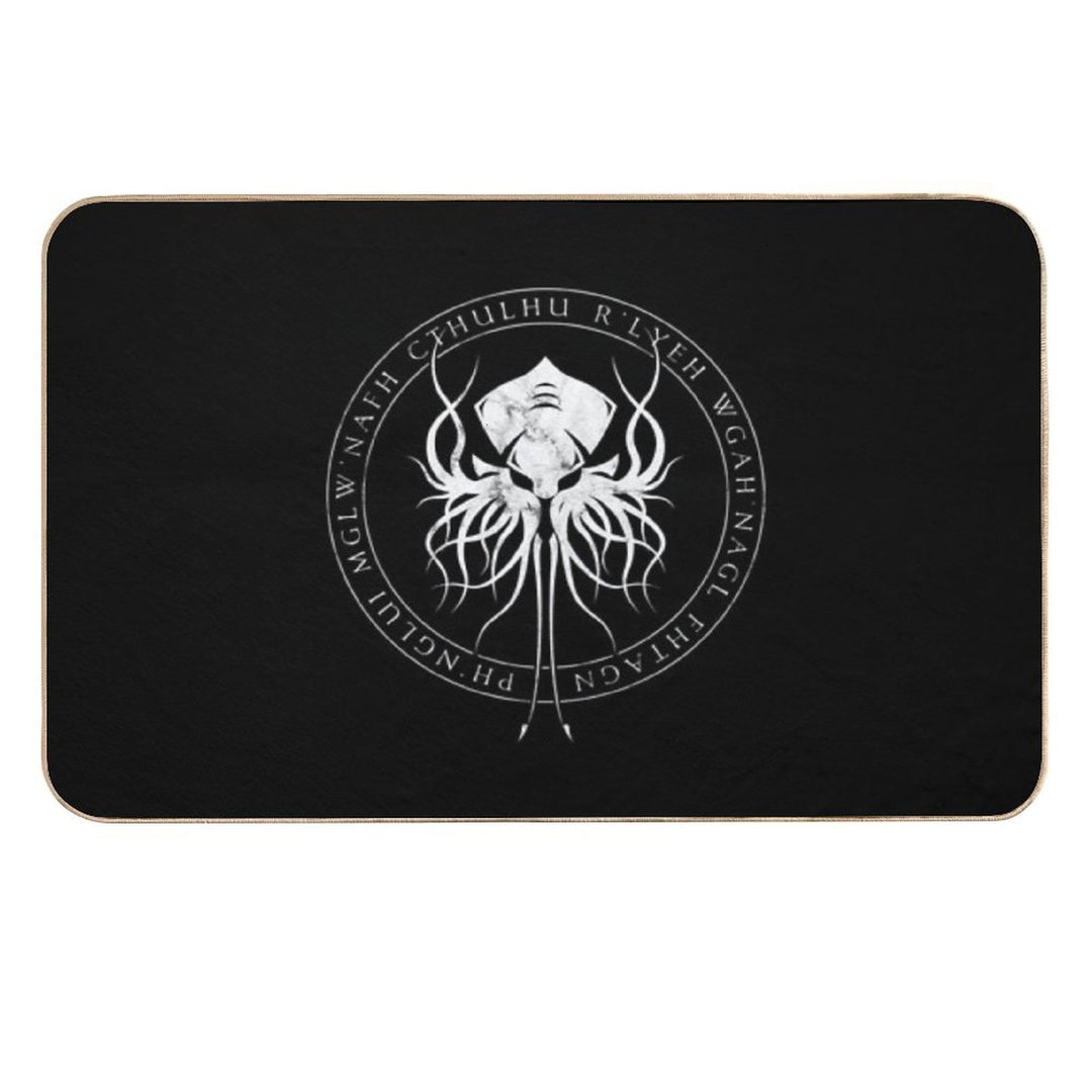 Cthulhu Sigil  Eco-Friendly Bath Mat