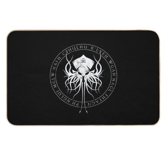 Cthulhu Sigil  Eco-Friendly Bath Mat
