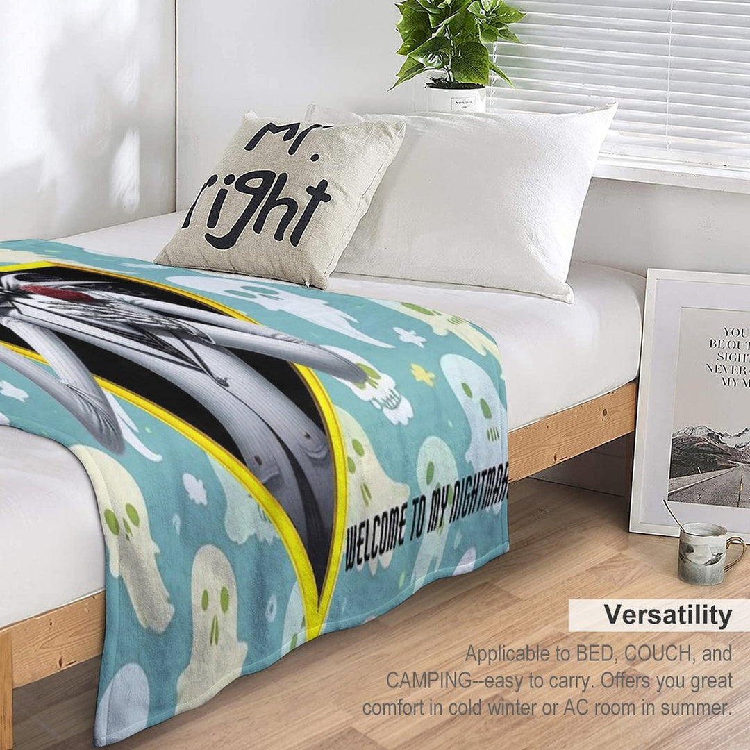 Welcome to My Christmas Nightmare Comfort Throw Blanket