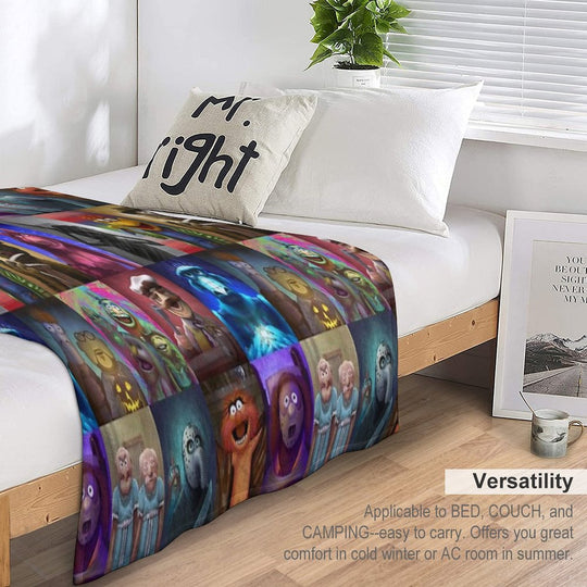 Muppet Maniacs Series 1 Compact Throw Blanket