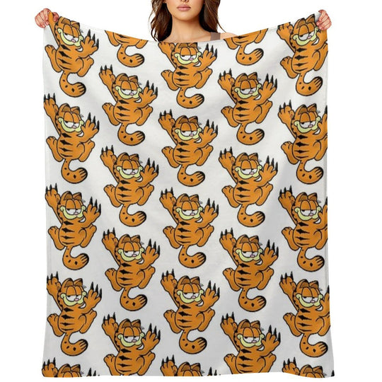 Cute Garfield Gift-ready Throw Blanket