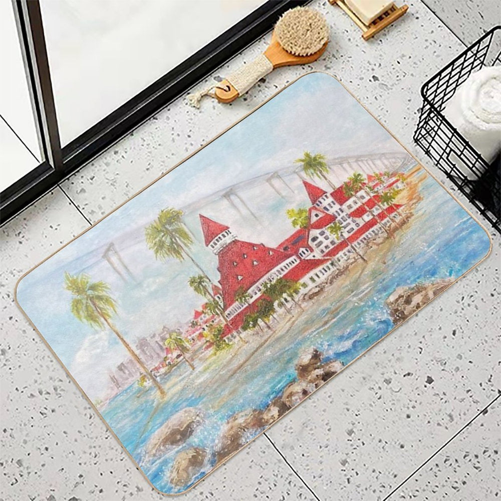 Hotel Del 4  Rapid-Drying Bath Mat