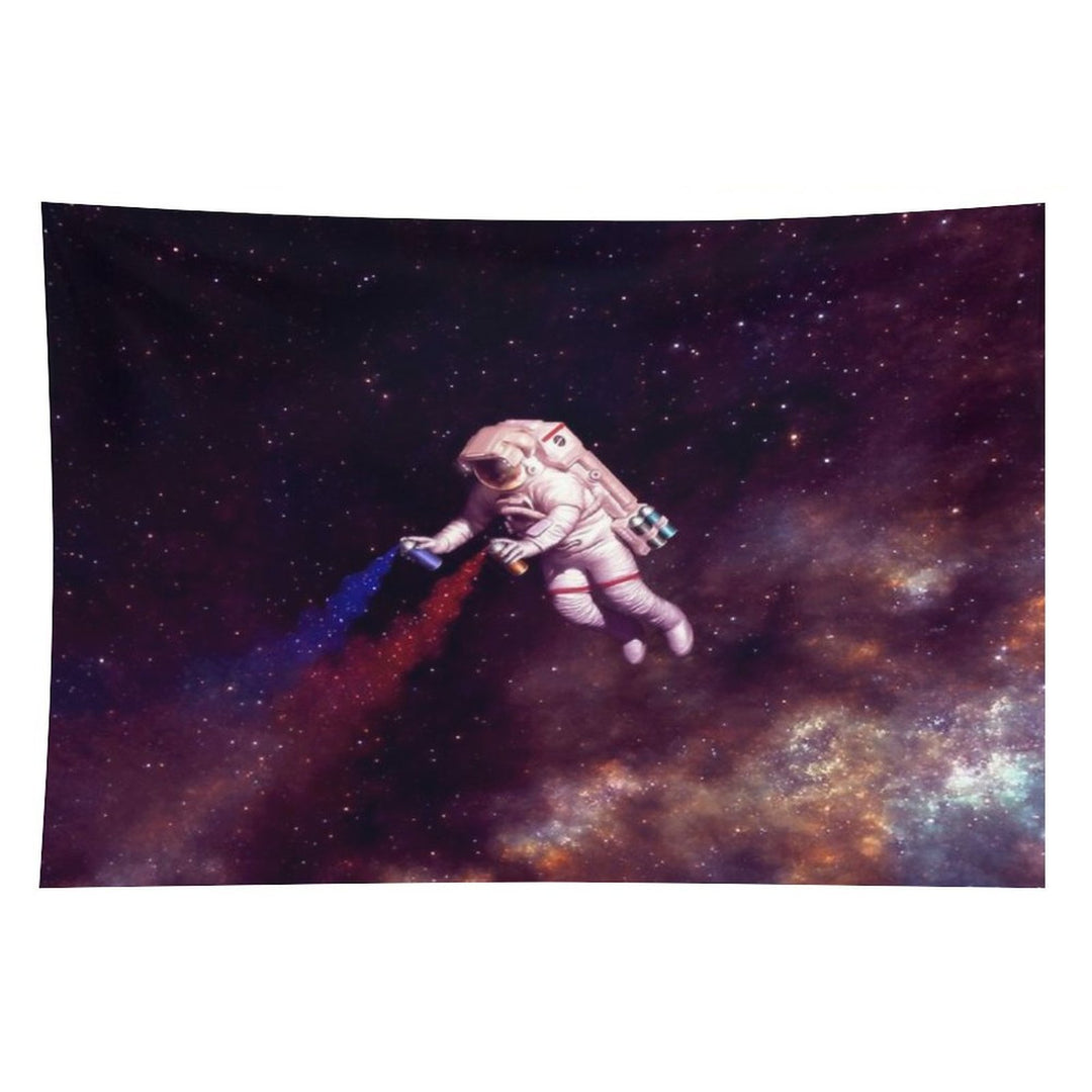 Shooting Stars - The Astronaut Artist Tapestry