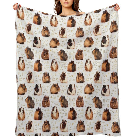 The Essential Guinea Pig Plush Throw Blanket