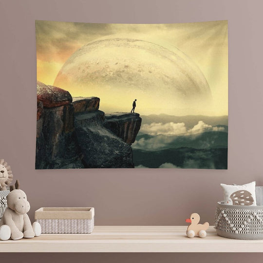 Space Mountain Tapestry