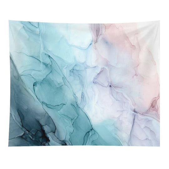 Beachy Pastel Flowing Ombre Abstract 1 Tapestry