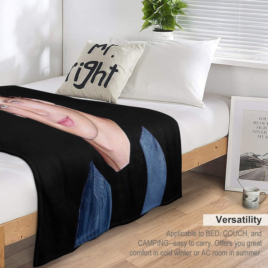 Hayden Christensen Shrink-resistant Throw Blanket