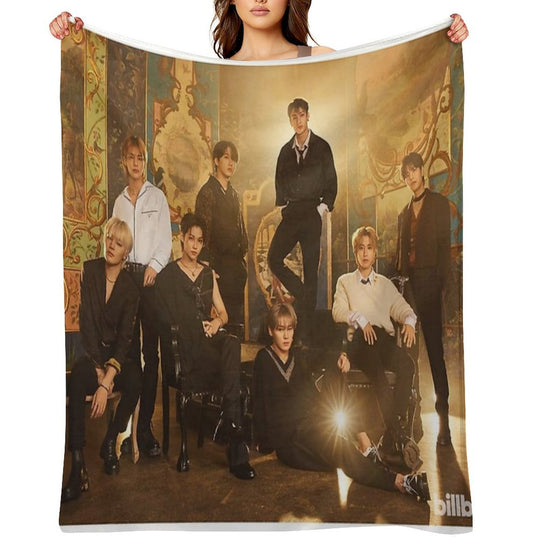 STRAY KIDS Quick-dry Throw Blanket