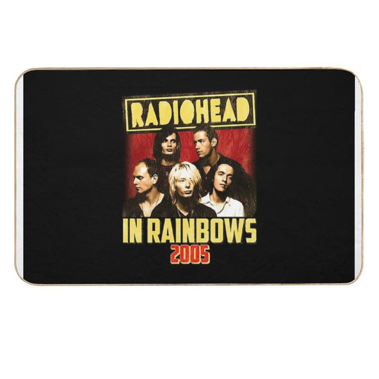 Radiohead Band In Rainbows 2005  Non-Slip Bath Mat