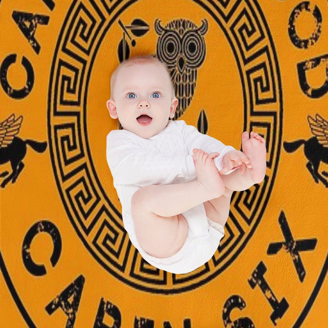 Cabin Six - Athena - Percy Jackson - Camp Half-Blood - Machine-washable Throw Blanket