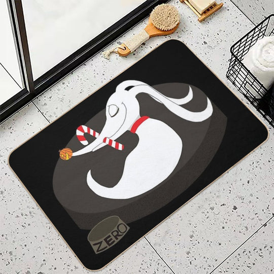 Nightmare before Christmas Sleeping Cozy Zero  Rapid-Drying Bath Mat