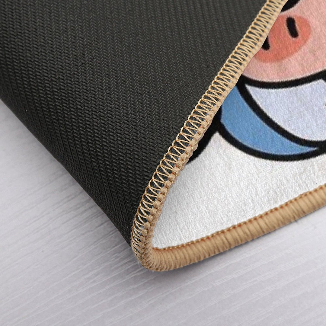 Anime Girl Blue  Non-Slip Bath Mat