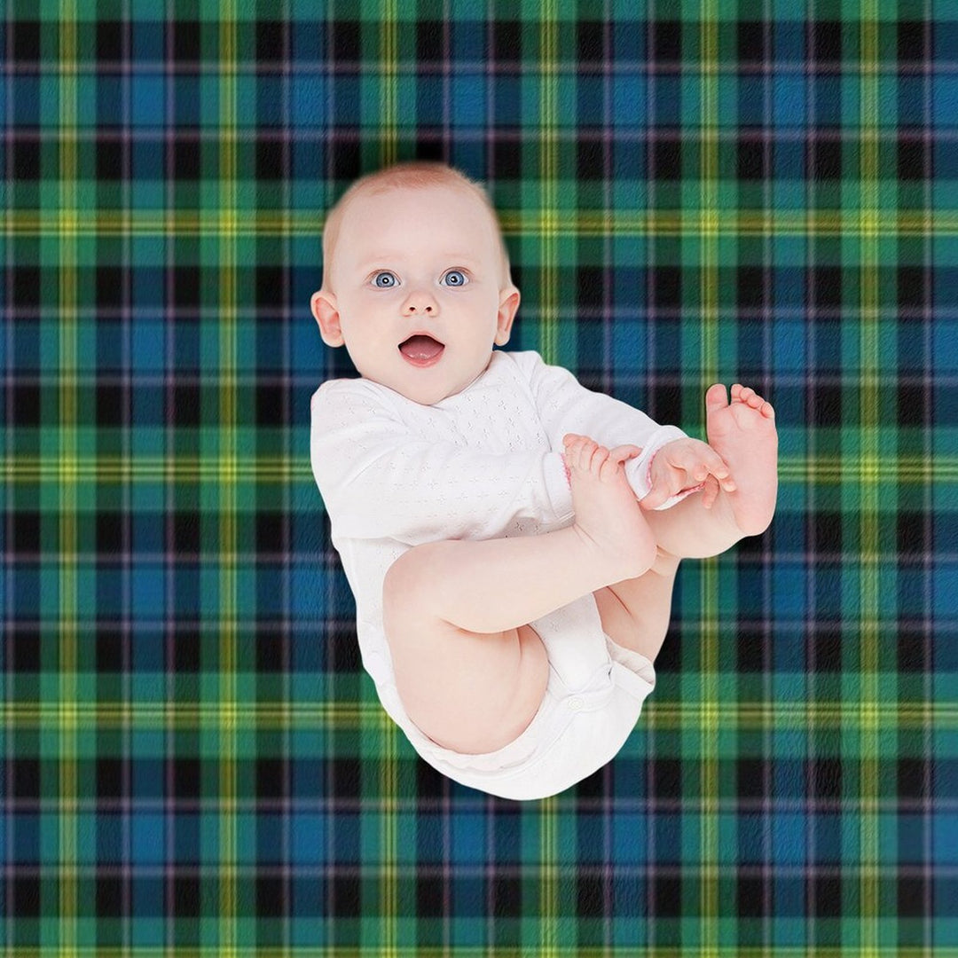 Clan Watson Tartan Velvety-soft Throw Blanket